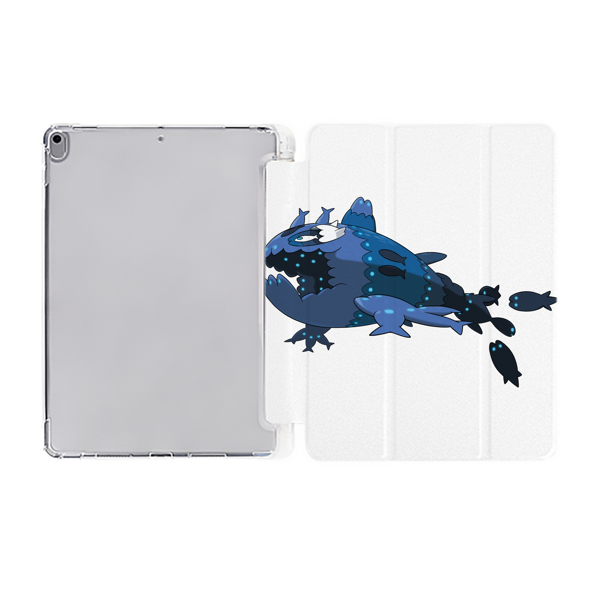 （画像用） ポケットモンスター Pokémon IPad ケース ペン収納付き 三つ折りスタンド PUレザー×シリコン 対応機種9.5/10.5/10.9インチ